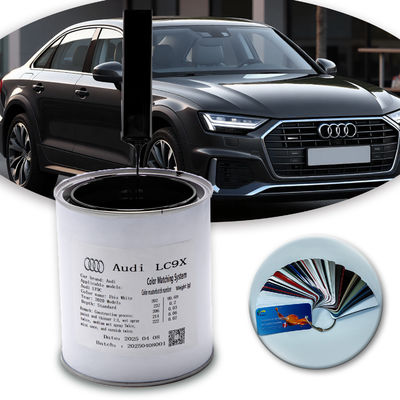 Audi LC9X Magic Black Custom Paint Original Drying Time 1-2 Hours