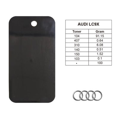 Audi LC9X Magic Black Custom Paint Original Drying Time 1-2 Hours