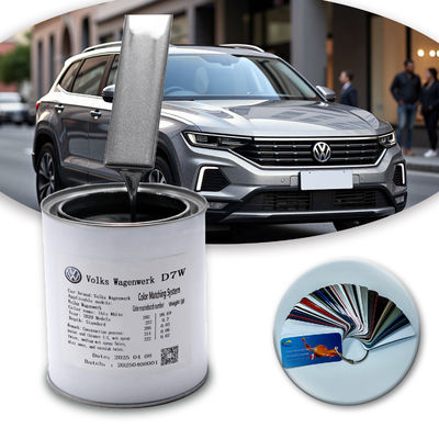 Volkswagen 7DW Silver Car Paint Liquid Coating 1Lx12 1-3 Years Shelf Life