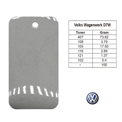 Volkswagen 7DW Silver Car Paint Suitable For Wholesalers High Quality Good Price