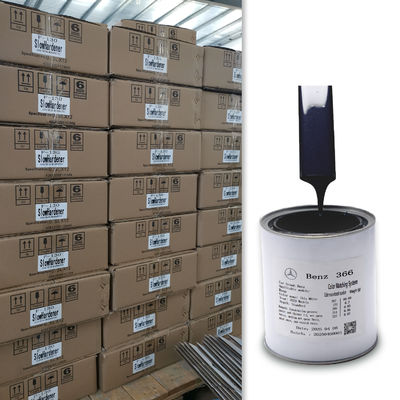 Premium 1K Blue Pearl Acrylic Car Paint for Mercedes-Benz DB366 Eco-Friendly Waterborne Formula​