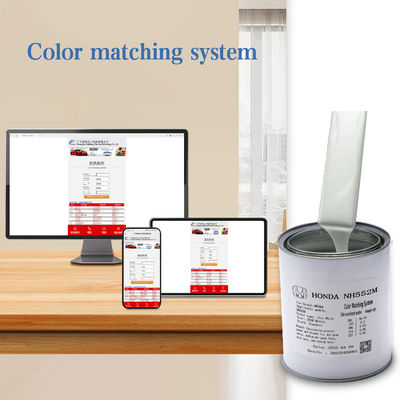 Factory directly wholesales Honda NH552M 1K light gray silver acrylic car paint