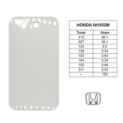 Factory directly wholesales Honda NH552M 1K light gray silver acrylic car paint