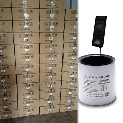 Customized Refinish Car Paint MITSUBISHI X03 1K Black Pearl Acrylic Paint For Extreme Weather And Complex Road Conditions
