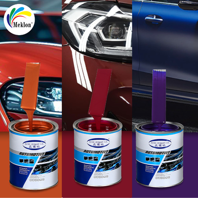 MK204 Ultra Black With Blue Undertone Ceramic Paint With UV Resistance And High Gloss Large Manufacturer Automotive Car Paint