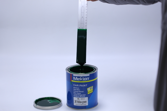 High Gloss And Vibrant Yellow Green Matching Original Car Paint