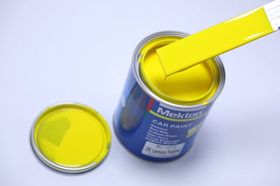 Weather-Resistant And Heat-Resistant Lemon Yellow Hot Selling Car Paint