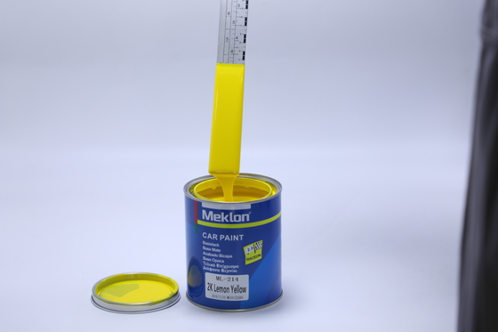 Weather-Resistant And Heat-Resistant Lemon Yellow Hot Selling Car Paint
