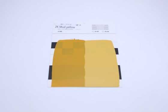 Factory direct sales of weather resistant mud yellow automotive paint