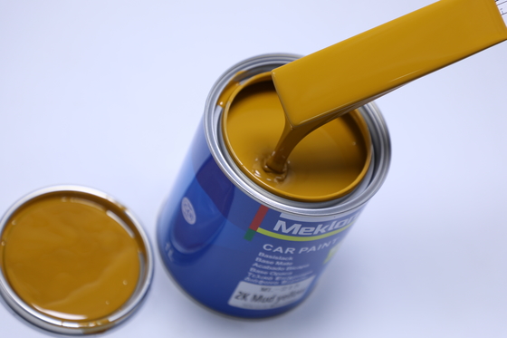 Factory direct sales of weather resistant mud yellow automotive paint