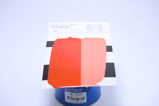 MK223 matches original sunset flame metal orange red anti UV car paint