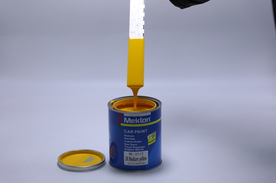 MK2113 Hot Selling UV Resistant Matte Texture Neutral Yellow Car Paint