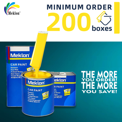 Wholesale High-Quality Factory Direct Sales 1k2k Lemon Yellow Car Paint