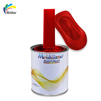 Original Factory Grade High Gloss Metallic Bright Red Car Repair Paint With Color Matching