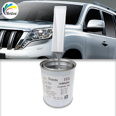 Low VOC Silver Gray Refinish Car Paint for Metal and Plastic