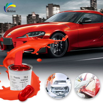 Deep Red Pearl Car Paint UV Resistant Low VOC