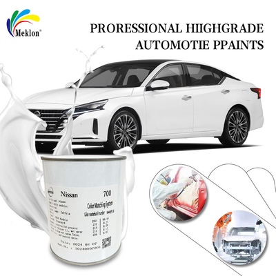 Factory Supplied High Gloss Original Factory Grade Texture Scratch Resistant And Wear-Resistant 700 Pure White Car Paint