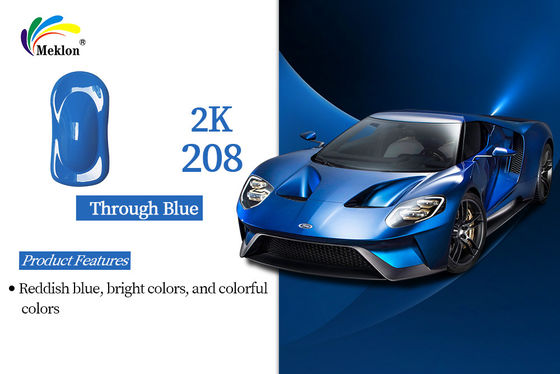 Stable 2K Car Paint Top Coat Harmless Alkali Resistant Anti UV