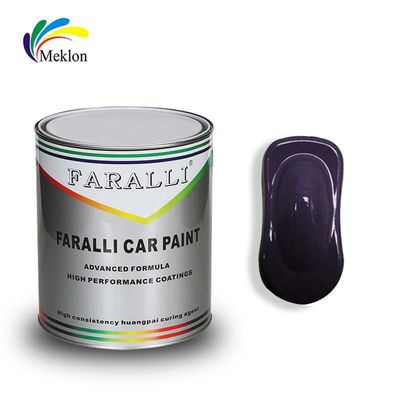 Mildewproof Metallic Automotive Paint Glossy , Durable Ceramic Top Coat For Cars