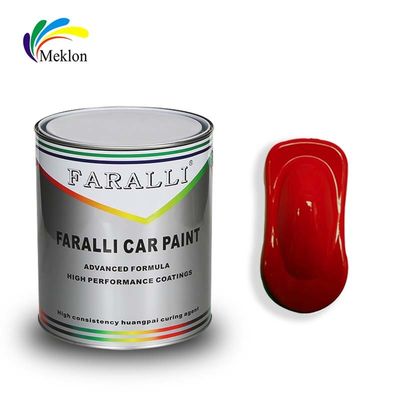 Odorless Bright Red Auto Paint Multipurpose Alkali Resistant
