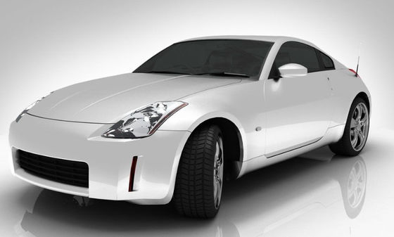 SGS Nontoxic Silver Metallic Automotive Paint , Moistureproof Car Silver Colour Spray