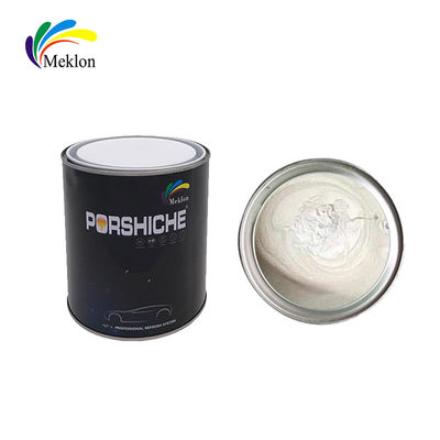 1K Anti UV Refinish Car Paint Coarse White Pearl Color Glossy Exterior