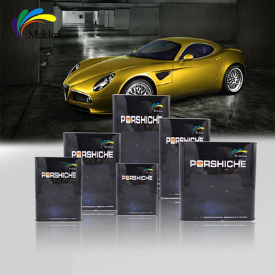 Odorless Fine Copper Metallic Car Paint Stable Smooth Surface