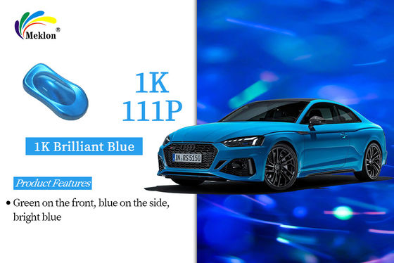 1K Brilliant Blue car body coating Car Paint Rust-Proof Quick-Drying 1K Metallic Paint