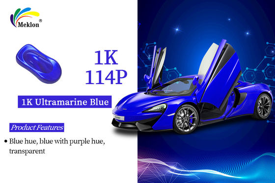 1K Ultramarine Blue Automotive Car Paint Refinish automotive refinish paint