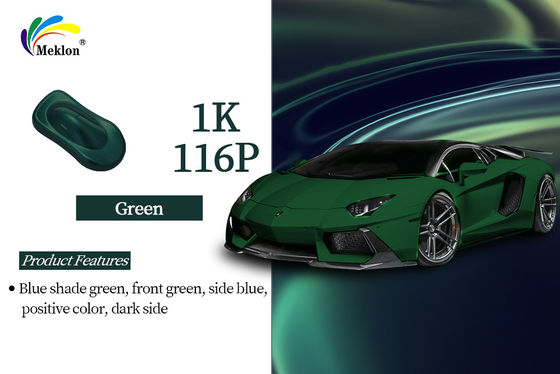 1K Through Green Base Coat Auto Paint For Unmatched Coverage High Gloss
