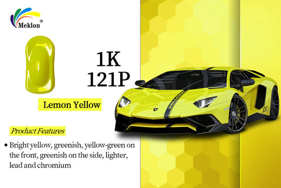 1K Lemon Yellow Multi Color Change Chameleon Pigment Spray for Auto Paint
