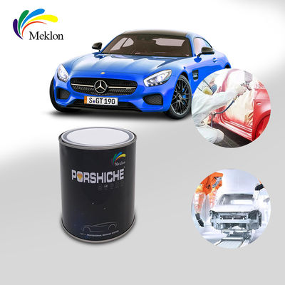 Nontoxic Metallic Silver Car Paint Waterproof Stable Sparkly Blue Color