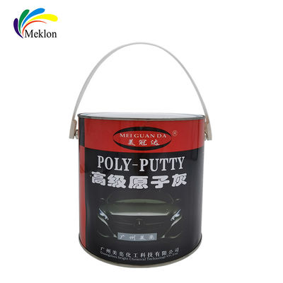 Nontoxic Car Polyester Putty Filler Mildewproof Alkali Resistant