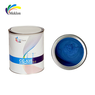 1K Auto Body Refinish Car Paint Good Covering Power Transparent Blue