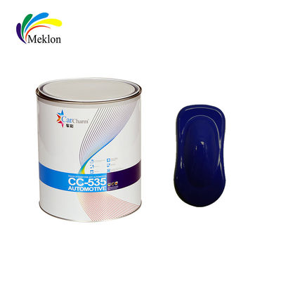 1K Auto Body Refinish Car Paint Good Covering Power Transparent Blue