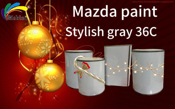 36C Style Gray The Perfect Neutral Gray Automotive Paint from Mazda