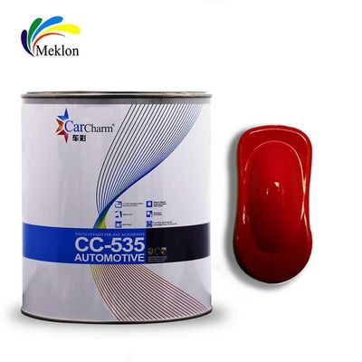 Bright Color Car Refinish Paint High Solid Content 1K Basecoat Color Auto Paint