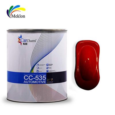 Bi Component Refinish Car Paint High Gloss Covering Power Base Coat 1K Solid Color Basecoat