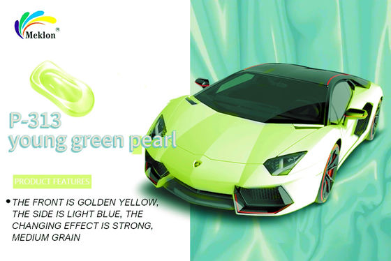 1K Young Green Pearl Basecoat For Durable And Long Lasting Automotive Paint