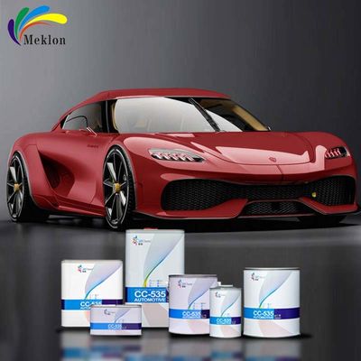 Advanced Formula Interference Red Pearl Car Paint For Automotive Refinishing Professional Grade