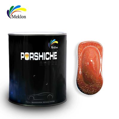 Automotive Refinishing With Meklon P-308 Tongue Red Pearl Car Paint