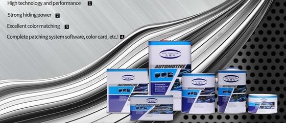 Long-Lasting 2K Pure White Refinish Car Paint for High-Temperature Resistance