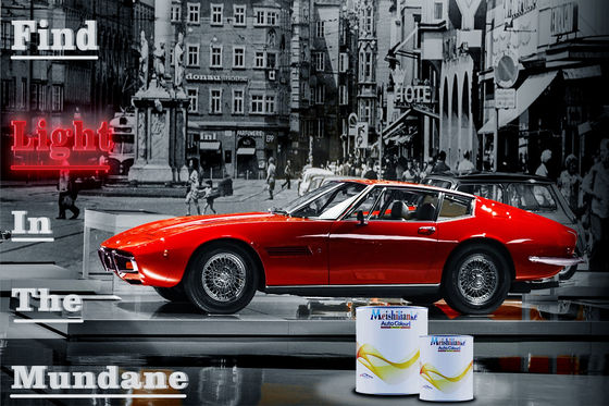 Refinish Car Paint  2K Purple Automotive Paint for Long-Lasting and Vibrant Coatings