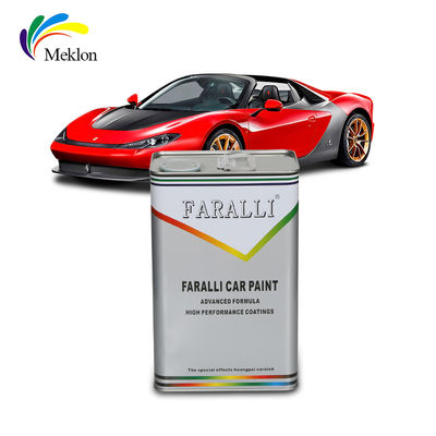 ISO/MSDS/SGS Approved Orange Red Car Paint For Excellent Coverage And Protection