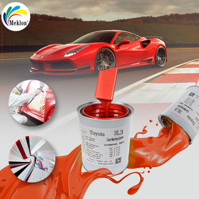 Auto Paint With Meklon Toyota 3L3 Deep Red Pearl Ready Mixed Car Paint