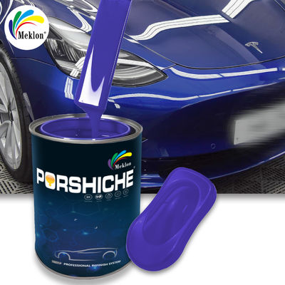 High Gloss Solid Aluminum Body Automotive Base Coats Car Paint
