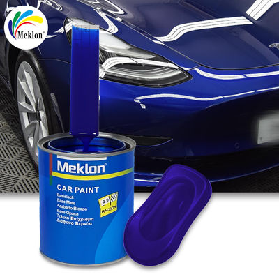 2K Acrylic Basecoat High Gloss With Auto Supply Car Paint Brilliant Blue Pearl Car Refinish Paint