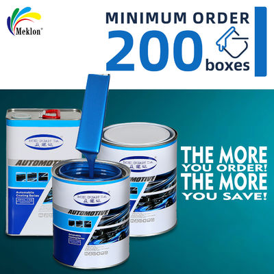 Single-Stage Solid Topcoat Refinish Car Paint High Content 1K Automotive Refinish Paint
