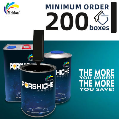 2K Automotive Acrylic Resin Black Paint 2K Top Color Paint Acrylic Coating Auto Refinish Paint