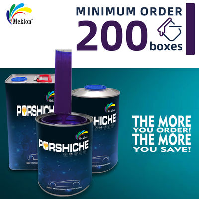 1K Purple Color Paint Auto Coating Refinish Repair Tinting System Spray Autobody Paint